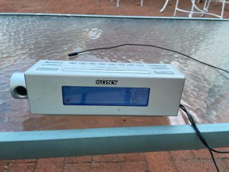Sony ICF-C717PJ Dream Machine AM/FM Radio Alarm Clock Time