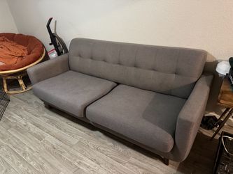 80” Grey Allie Sofa - Living Spaces