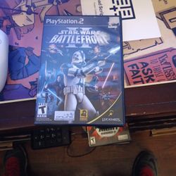 Ps2 Star Wars Battlefront 2 -complete