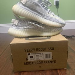 DEADSTOCK SIZE 10 ADIDAS YEEZY 350 STATIC NON-REFLECTIVE 