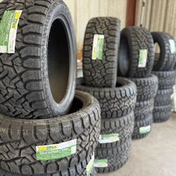 NEW TIRES - ALL TERRAIN, ALL SEASON, MUD TERRAIN, RT… ALL SIZES 