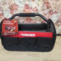 Husky
17 in. 18 Pocket Open Top Tool Bag