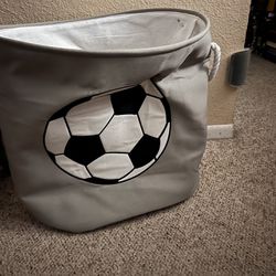 Soccer Laundry Basket 