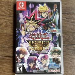 Yu-Gi-Oh Legacy of the Duelist Link Evolution Nintendo Switch Video Game