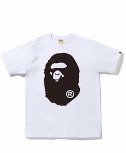 BAPE White Big Ape Head Tee