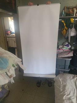 Screen For A Projector Really Big Great Condition 