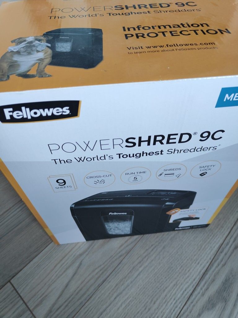 Fellowes Powershred 9C - Brand New In Box