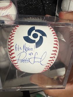 Patrick Sandoval signed Baseball WBC