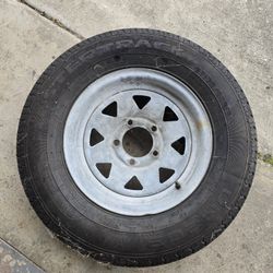 Trailer Wheel And Tire