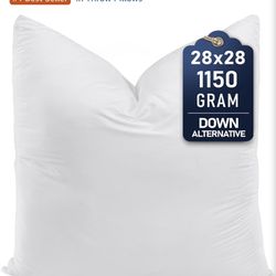 New- Down Alternative pillow Inserts 