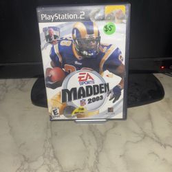 Madden 2003 For Ps2