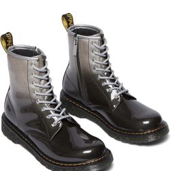 Dr. Martens Unisex-Child 1460 Glitter Youth Size 4  (Big Kid) Fashion Boot