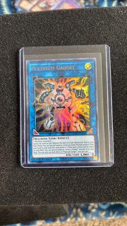 Yu-Gi-Oh Platinum Gadget 1st Edition Holo Card