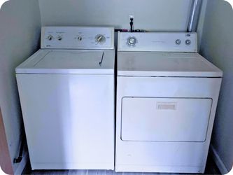 Washer and Dryer