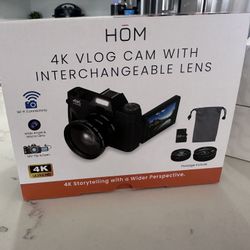 4K Vlog Camera 📸. New 