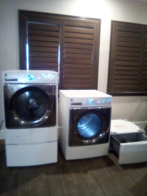 Kenmore Elite Washer and Dryer 