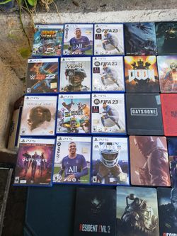 Limited edition Steelbook metal game is $60! Each or 2 for $100!. PS4 Games works PS5 Playstation 5 Games are $30! Each or 4 for $100! All works 100%