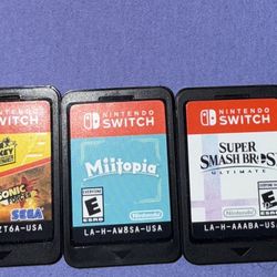 Nintendo Switch Games