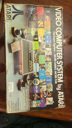 Atari 1976 game console  vintage