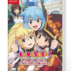 KONOSUBA - God's Blessing on this Wonderful World! Love For These Clothes Of Desire! - Nintendo Switch