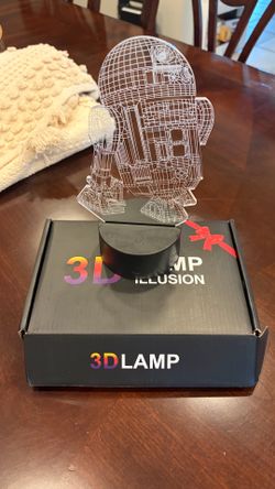Star Wars 3D illusion Lamp