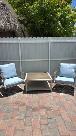 Patio furniture