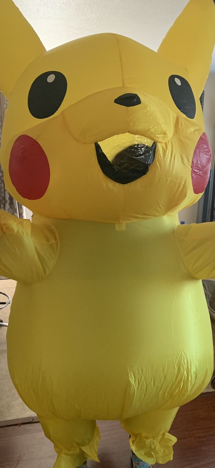 Inflatable Pikachu Halloween Costume