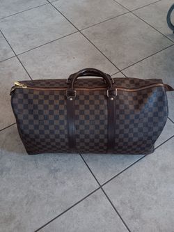 Louis Vuitton Damier Ebene Keepall 50