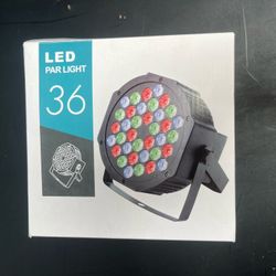LED Par Light 36 – RGB with Remote – New