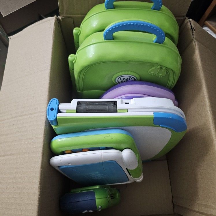 8 Leap Frog Kids Learning Toys Untested Sold As Is