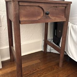 2 Nightstands Wood Brand New