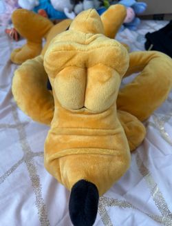 Big sleeping Pluto plush
