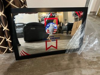 Michelob Ultra Copa America USA 2024 Bar Mirror