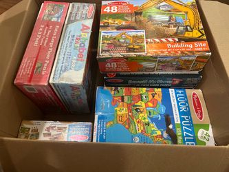 Melissa and Doug puzzles