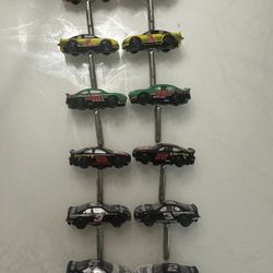 NASCAR CUFFLINKS - 6 PAIR