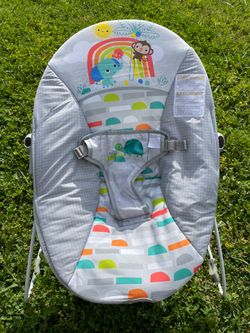 Bright Starts Infant Baby Bouncer Seat Lightweight Portable