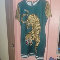 Leopard 🐆  Dress Size L
