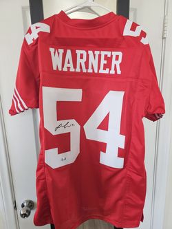 Fred Warner signed jersey