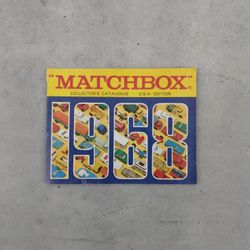 Vintage Matchbox 1968 Collector's Catalog 