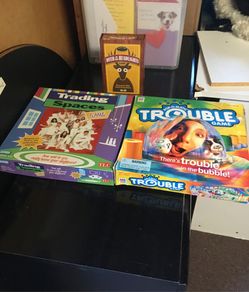 Set of three games Deer In Headlights, Trouble, And Trading Spaces