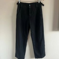 Current/Elliott | NWT Black Relaxed Army Pants
