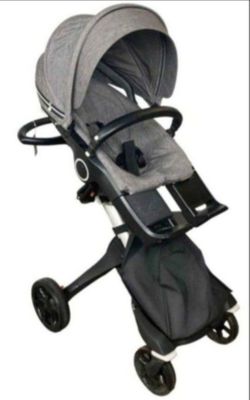 Stokke xplory stroller in very good condition. Look at pictures. The handle is covered in tape, and it looks like normal stroller. I like this strolle