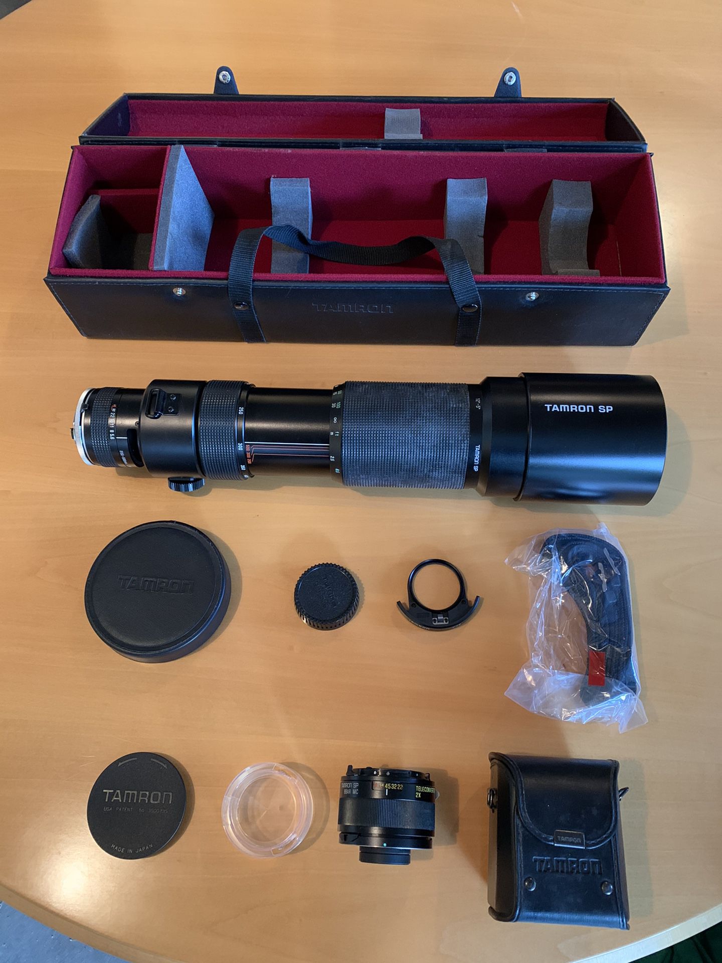 Tamron SP 200-500mm F5.6 Lens w Adaptall