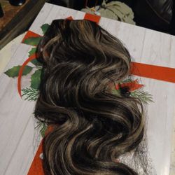 100 % Human Hair Extentions Weft Bundles