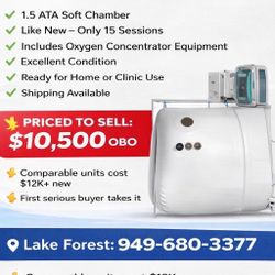 Hyperbaric Oxygen Therapy chamber 