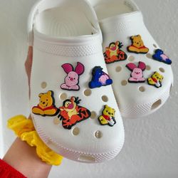 Winnie The Pooh Croc Charms 