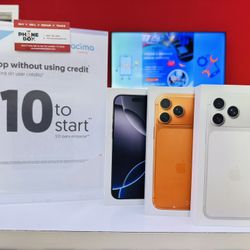 iPhone 16 ,17 Pro Max 256GB Unlocked Available On Payments Option 