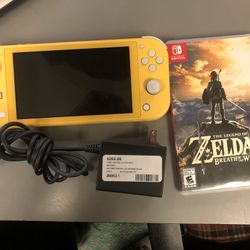 Game System, Electronics Nintendo lite W/Game Zelda 