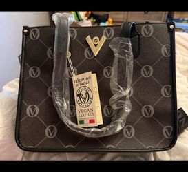 Valentino Orlandi Vegan Leather Tote Bag