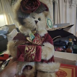 Stuffed Christmas Bunny